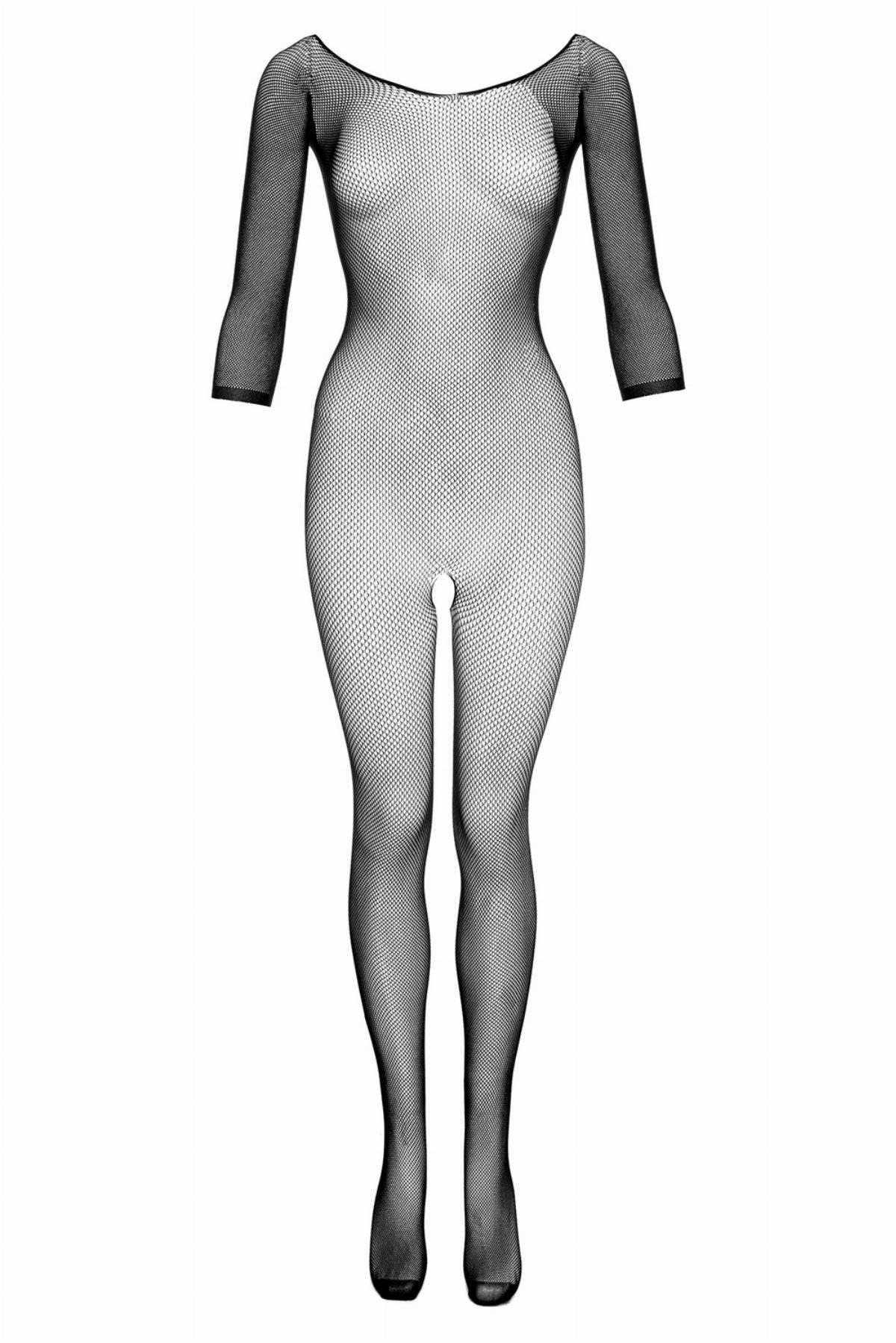 Бодістокінг з відкритим доступом One Size Besired, чорний