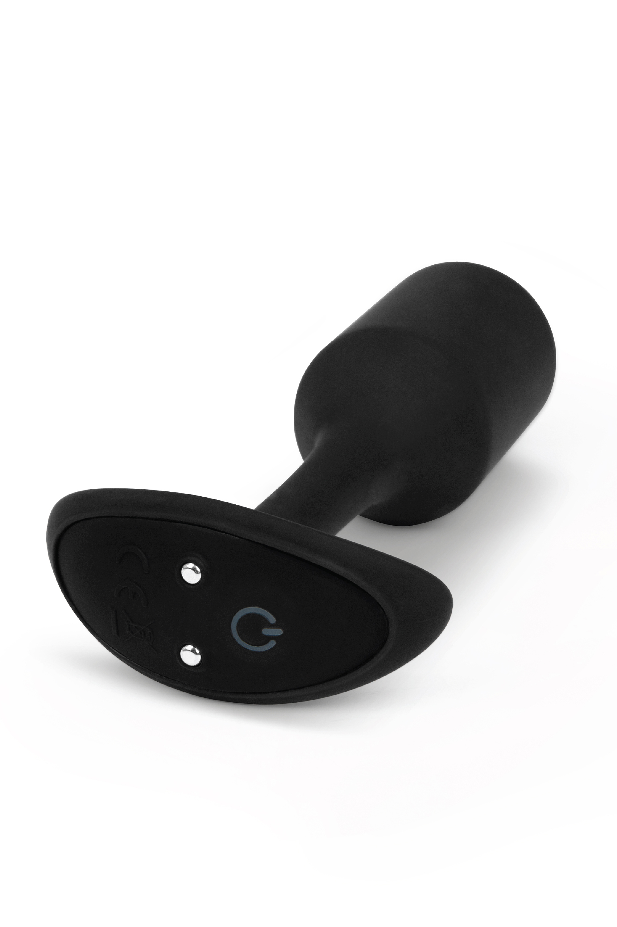 Анальна пробка з вібрацією Snug Plug 2 B-Vibe, силіконова, чорна
