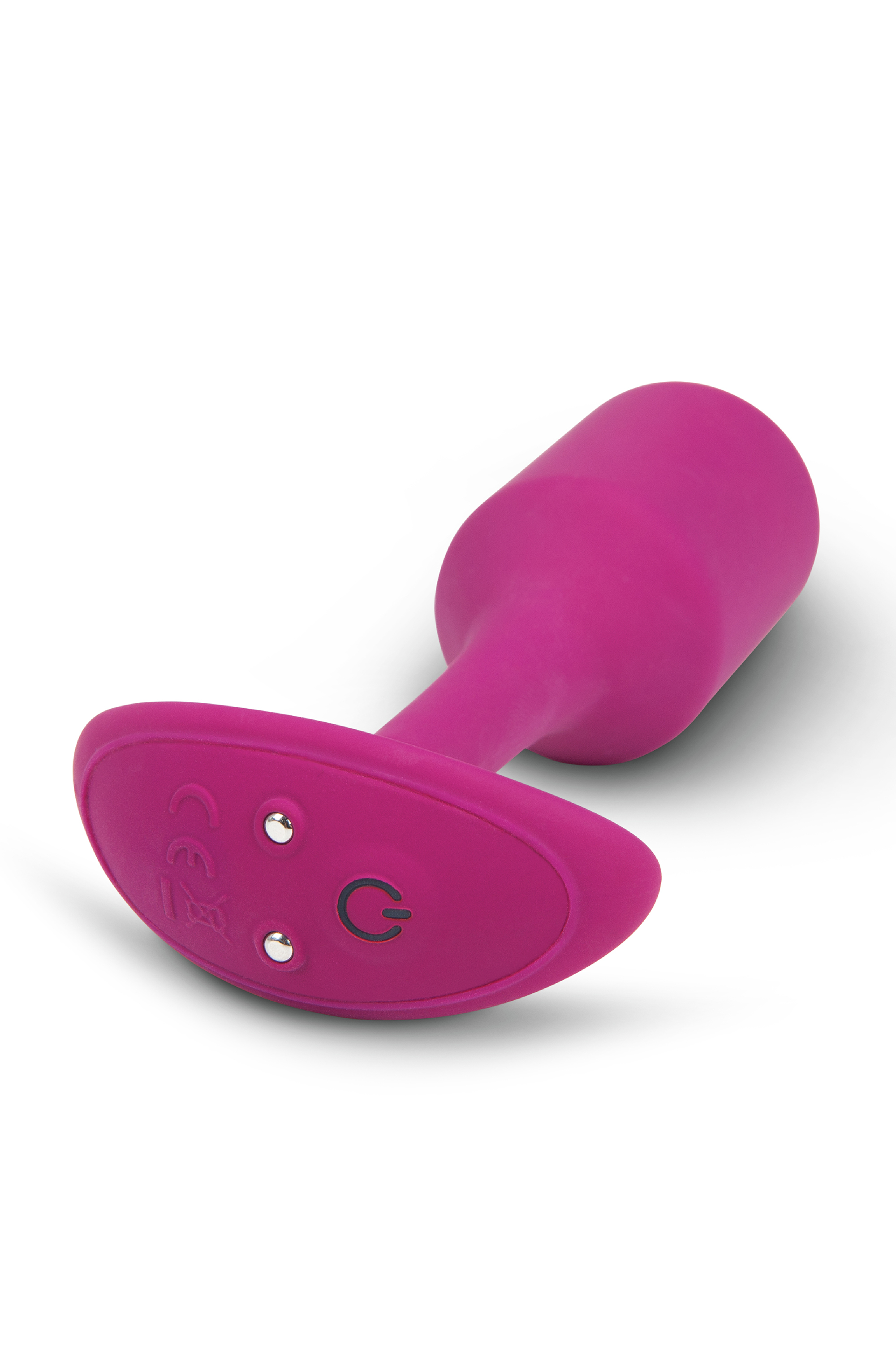 Анальна пробка з вібрацією Snug Plug 2 B-Vibe, силіконова, рожева