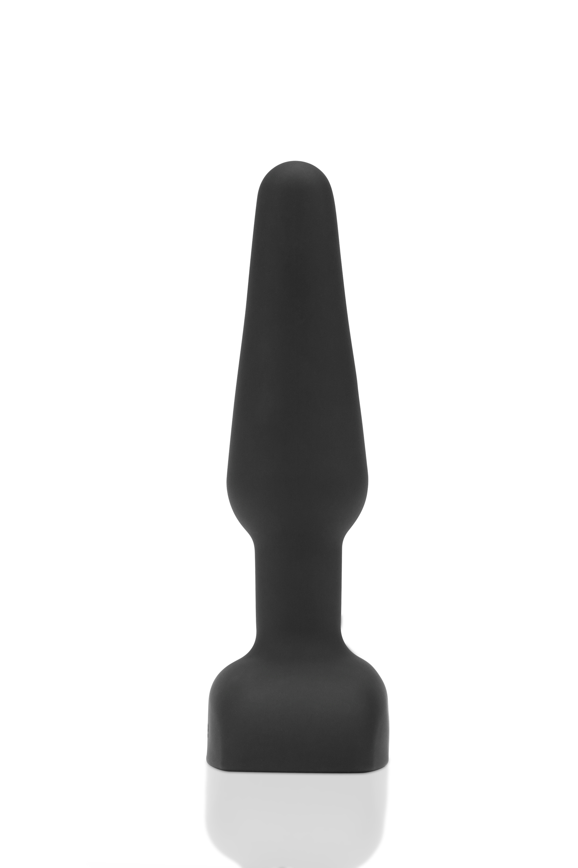 Анальна пробка із 3 моторами B-Vibe - Trio Remote Control Butt, чорна