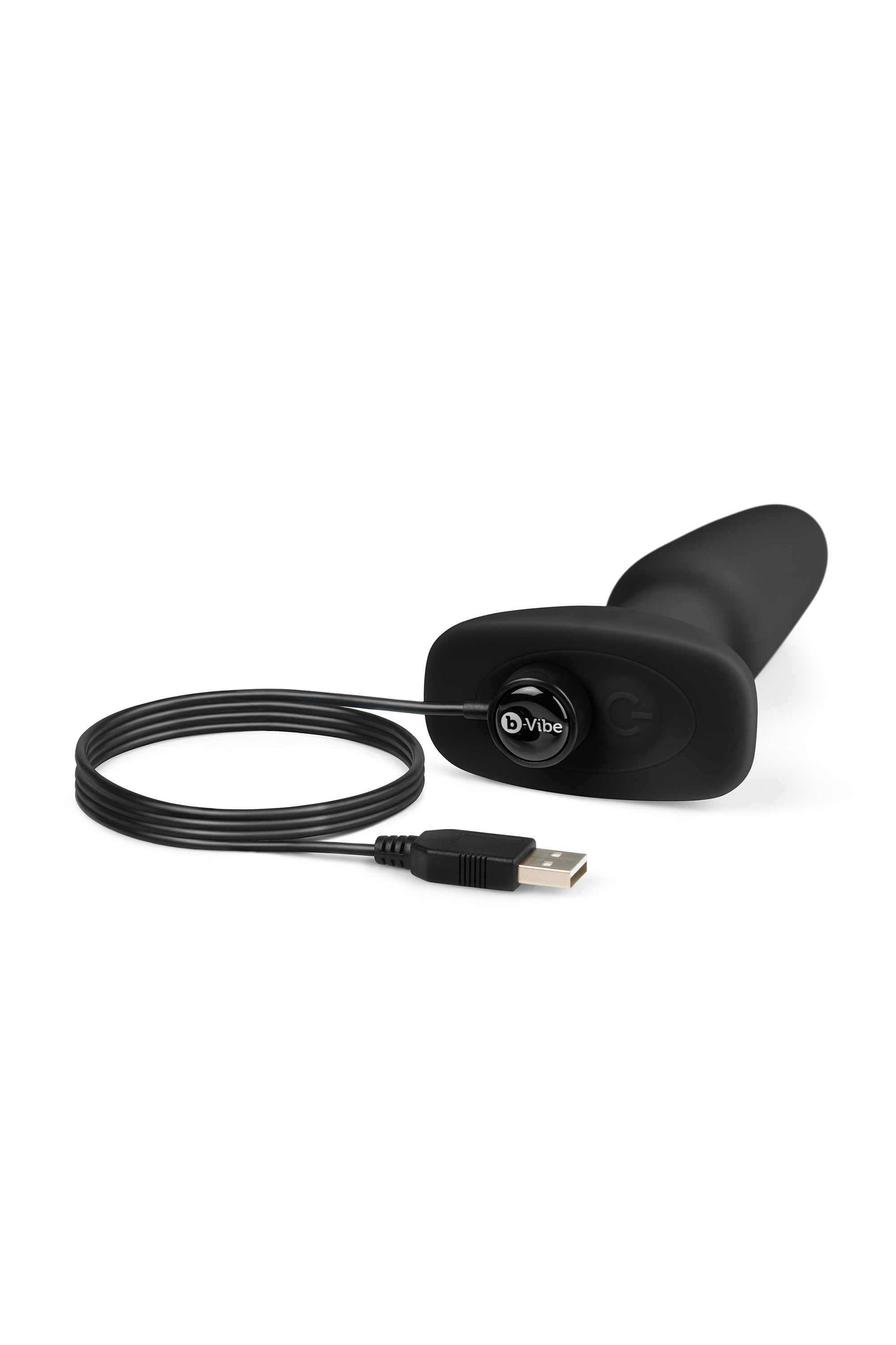 Анальна пробка з вібрацією та пультом керування B-VIBE RIMMING PLUG 2, чорна