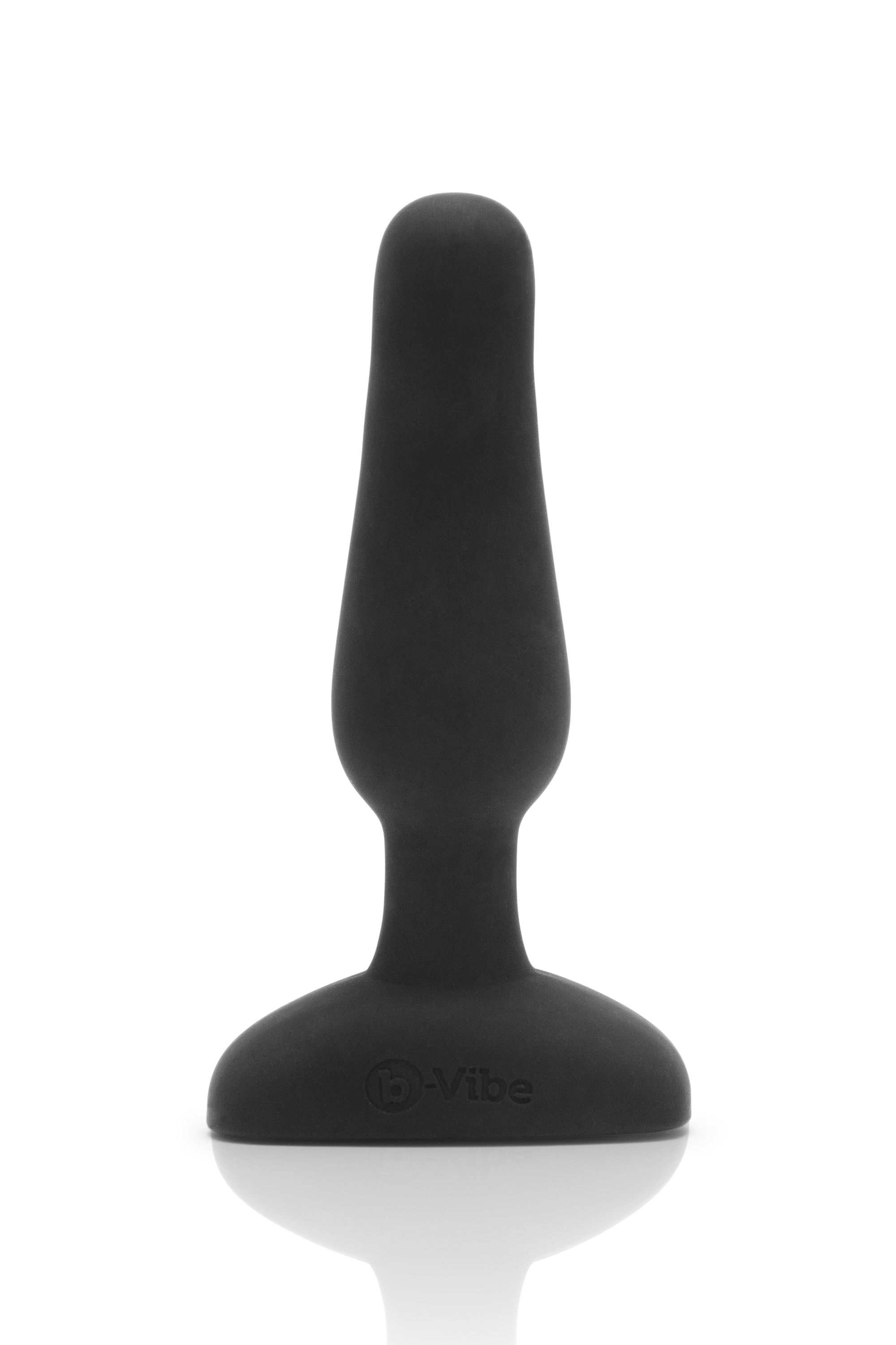 Анальна пробка з вібрацією та пультом B-Vibe Novice Plug, чорна