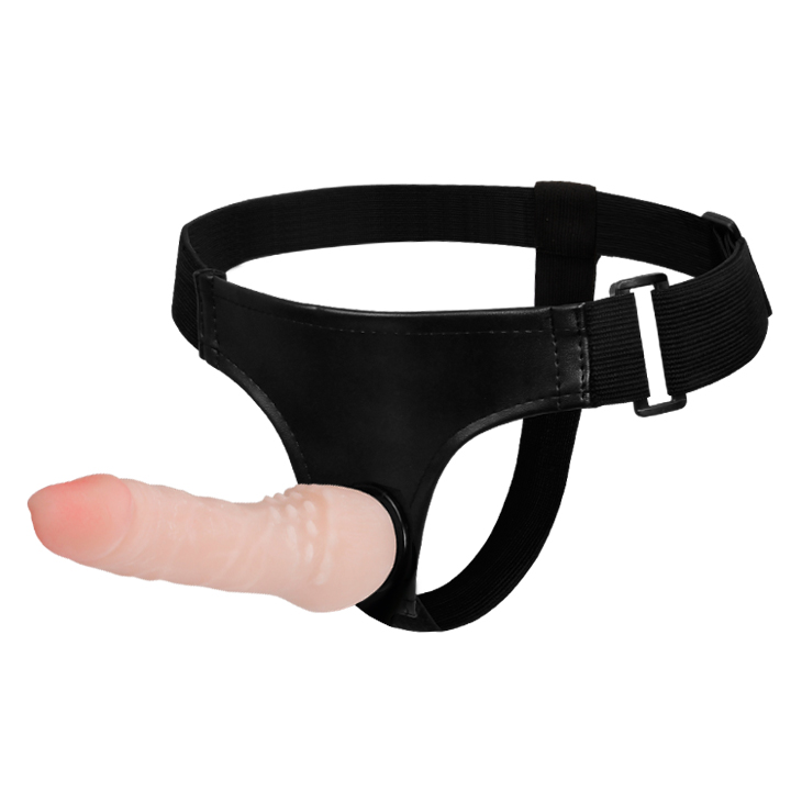 Страпон на трусиках BAILE Ultra Cyberskin Penis, реалістичний, 16 × 3,3 см