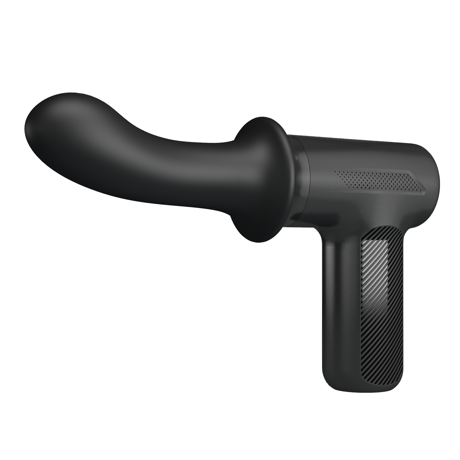 Вібромасажер пістолет Dj Doctor Massage Gun чорний, 12.1 х 3.8