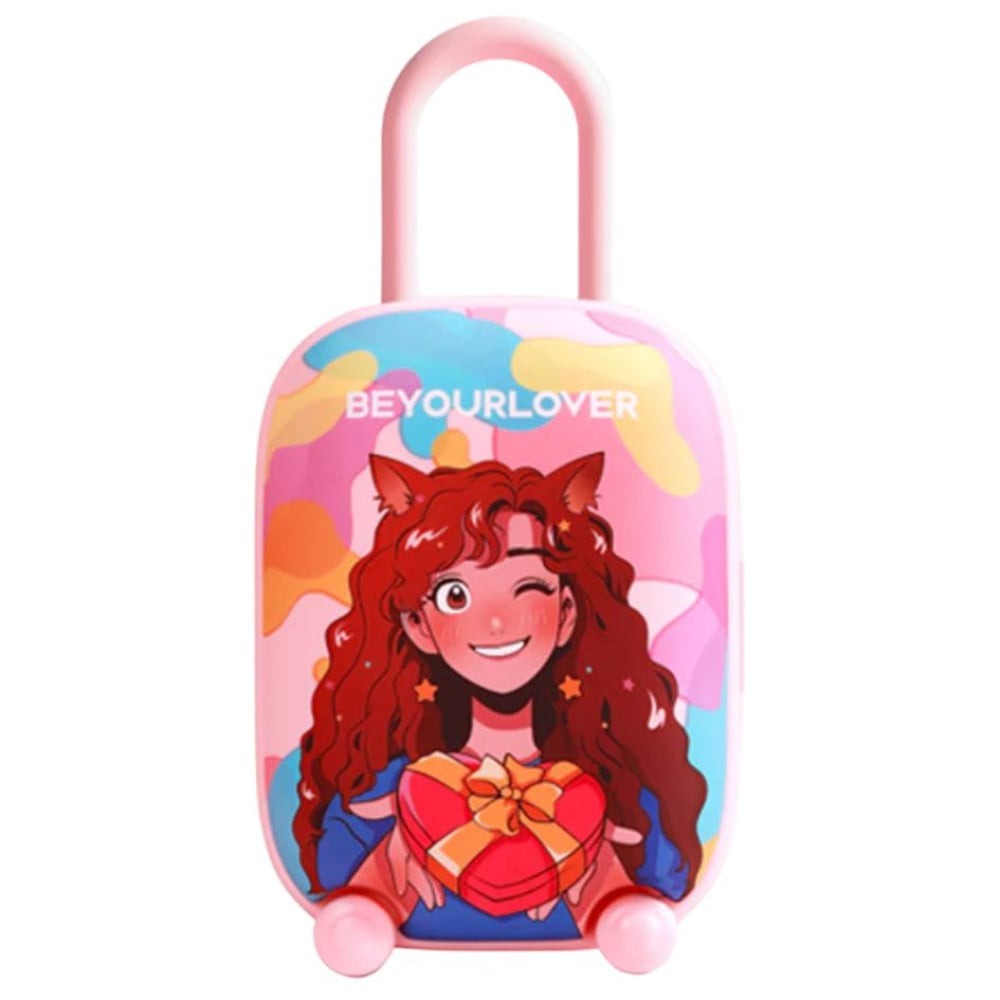 Віброяйце та вакуумний стимулятор для клітора 2в1 BeYourLover Magic Suitcase в зарядному кейсі, рожевий