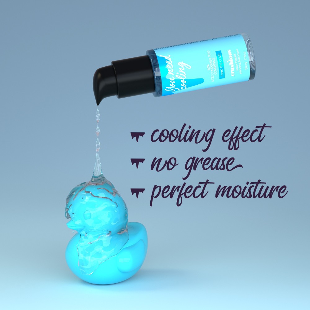 Охлаждающий лубрикант на водной основе Crushious Your Need Cooling, 50 мл