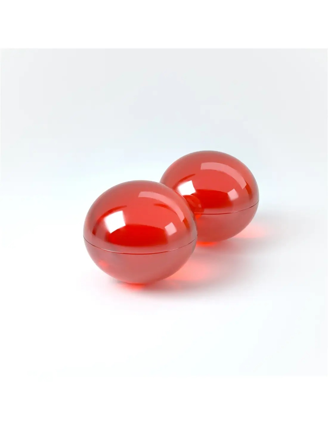 Бразильские взрывные шарики для массажа Crushious Lub Balls Strawberry cо вкусом клубники