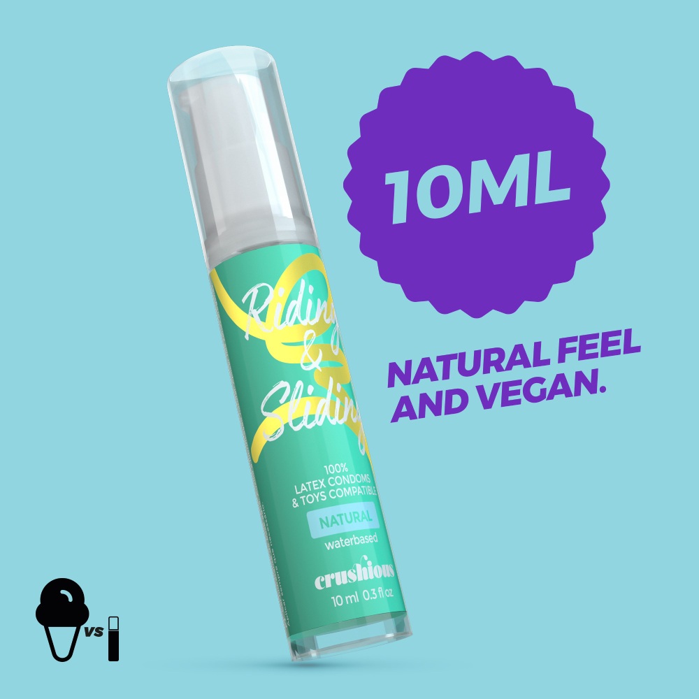 Лубрикант на водній основі Crushious Natural, 10 мл
