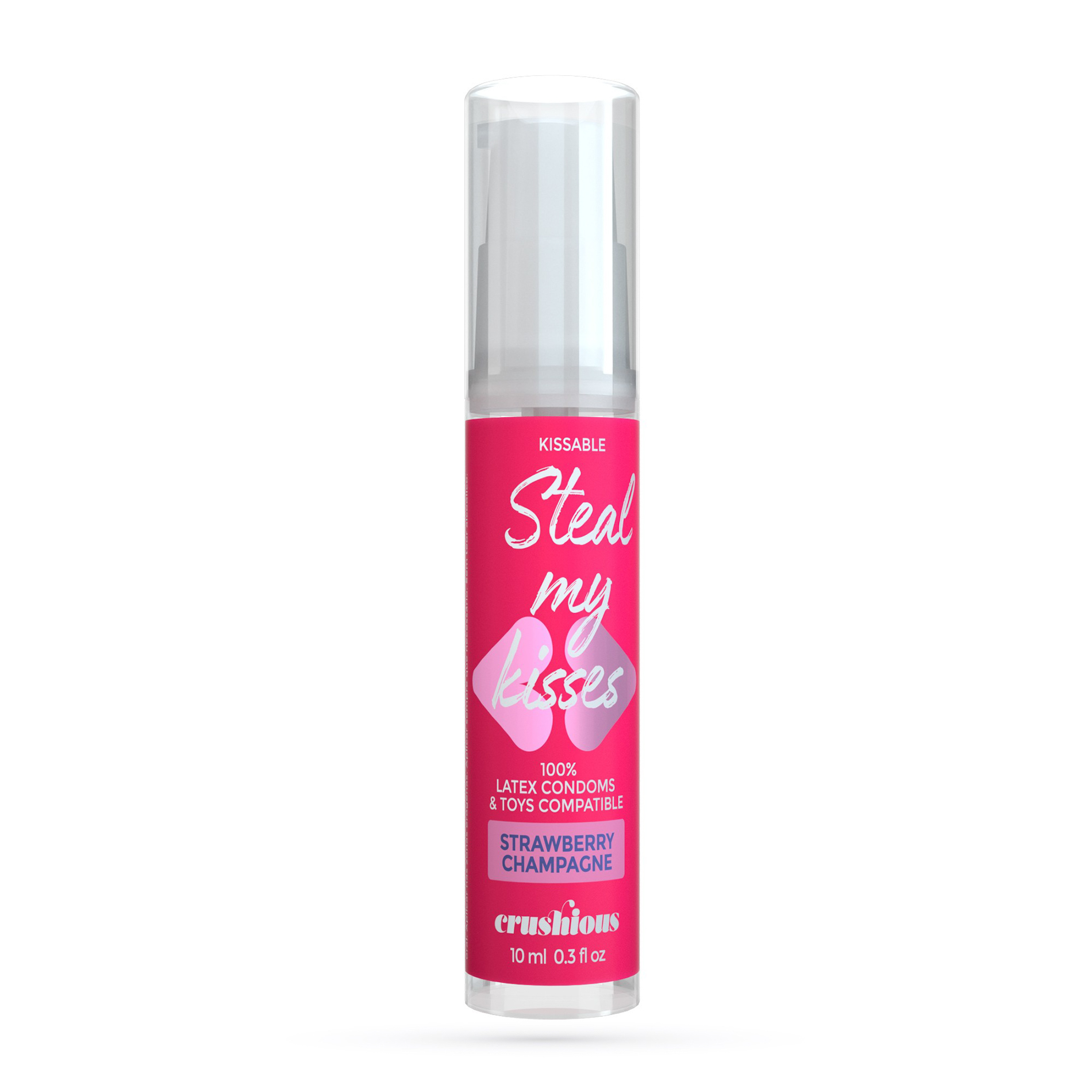 Оральний лубрикант Crushious Strawberry Champagne, 10 мл