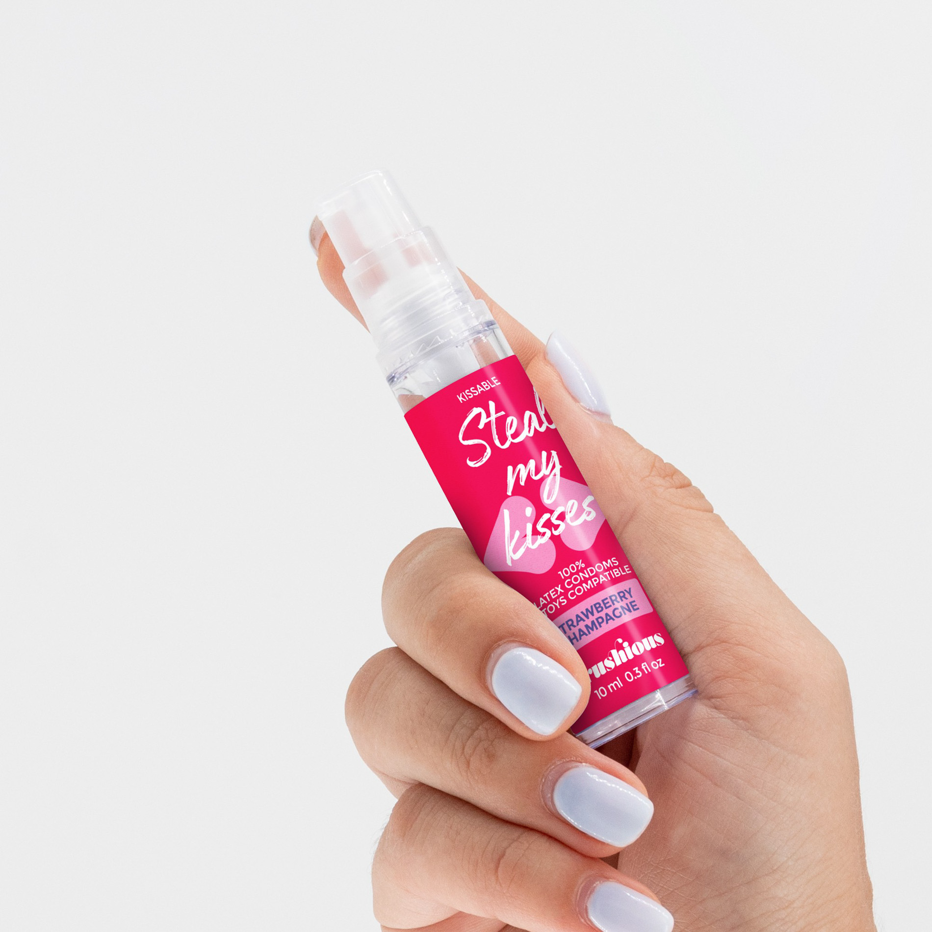 Оральний лубрикант Crushious Strawberry Champagne, 10 мл