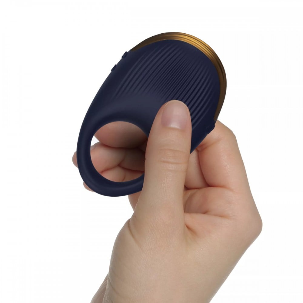 Вибрирующее кольцо на пенис Capture Vibrating Silicone Cock Ring силиконовое