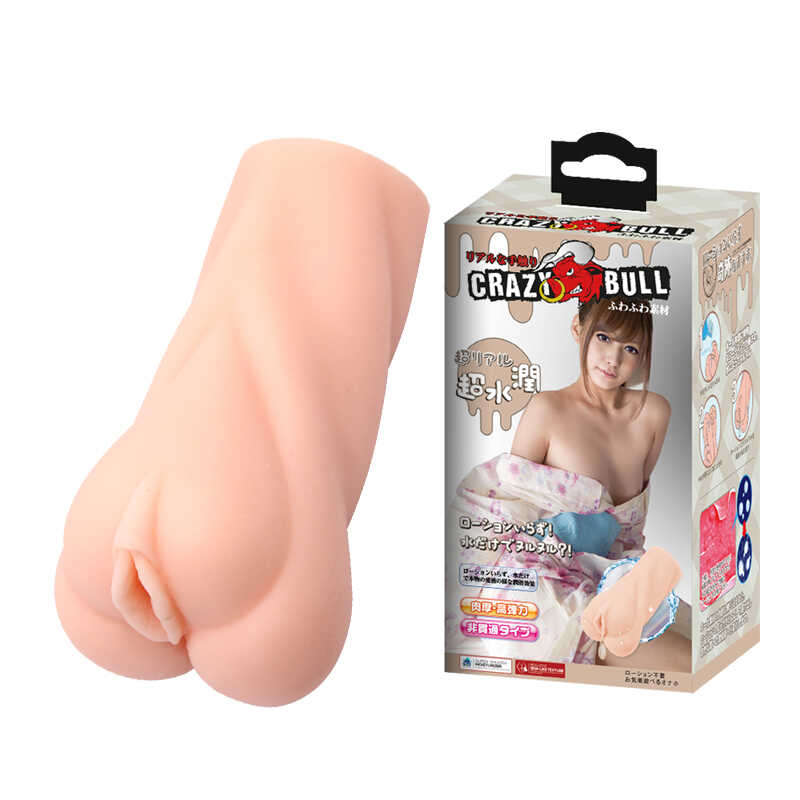 Мастурбатор вагина с попой Crazy Bull, телесный