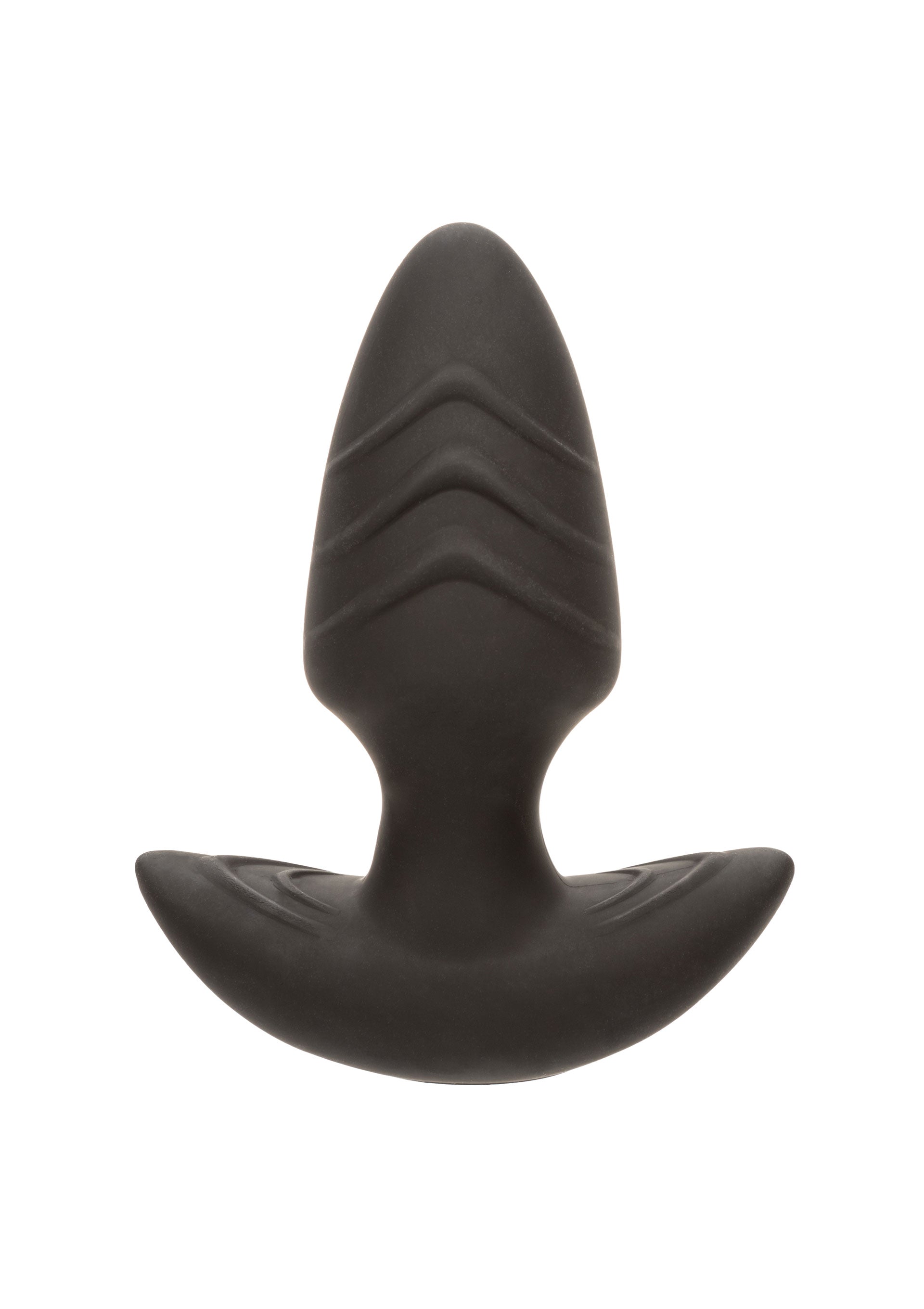 Анальний вібратор з ротацією CalExotics, чорний, 9 × 3,8 см
