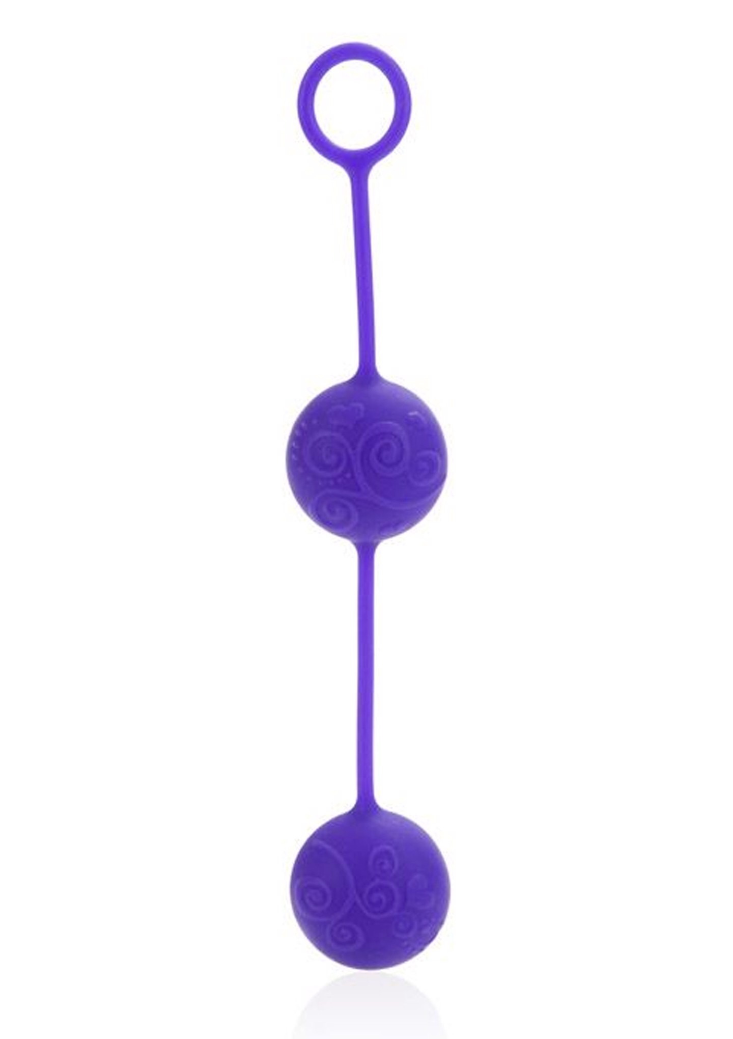 Вагінальні кульки силіконові Posh Silicone O Balls фіолетові California Exotic