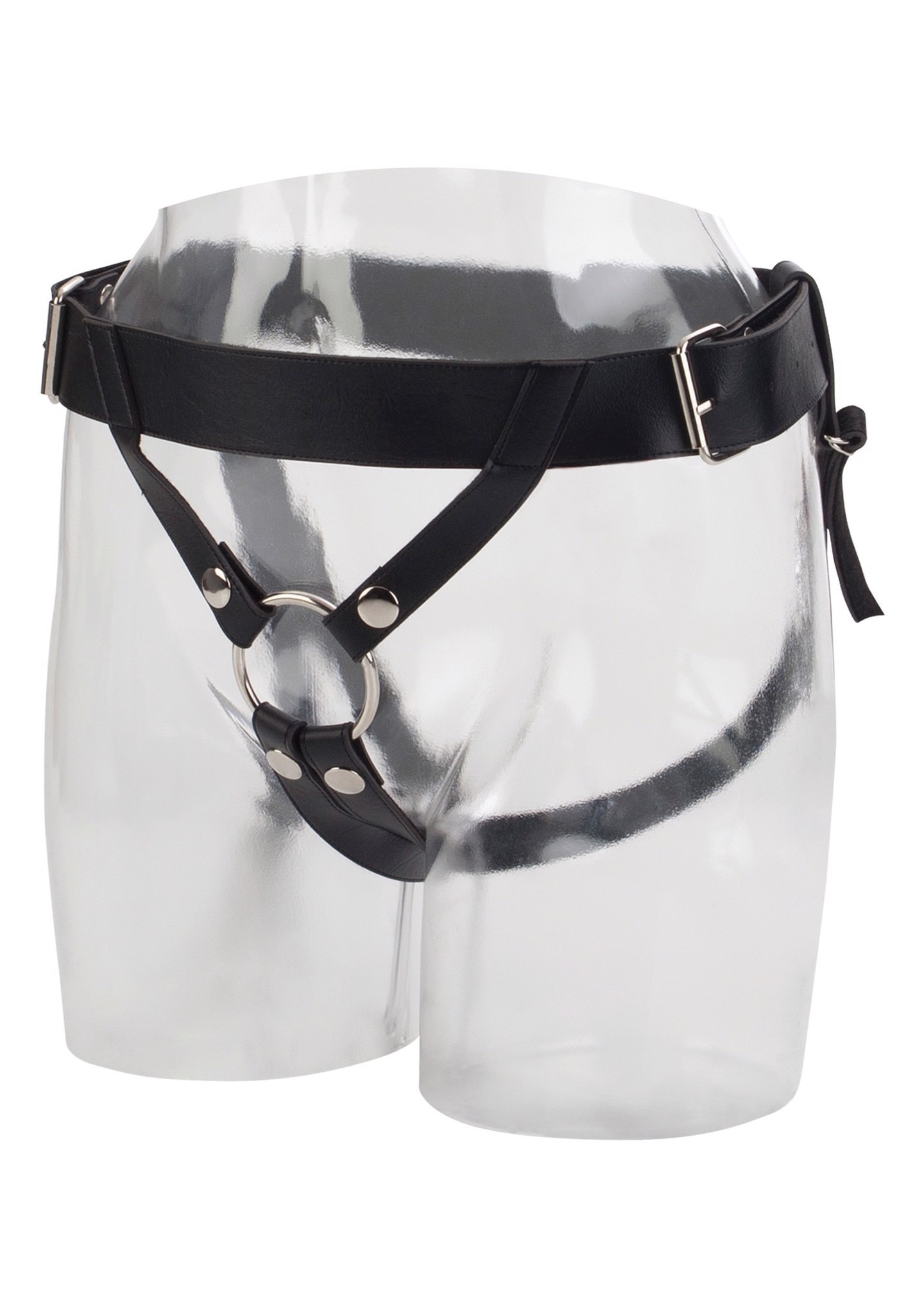 Трусики для страпона CalExotics Universal Love Rider Premium Ring Harness - Black