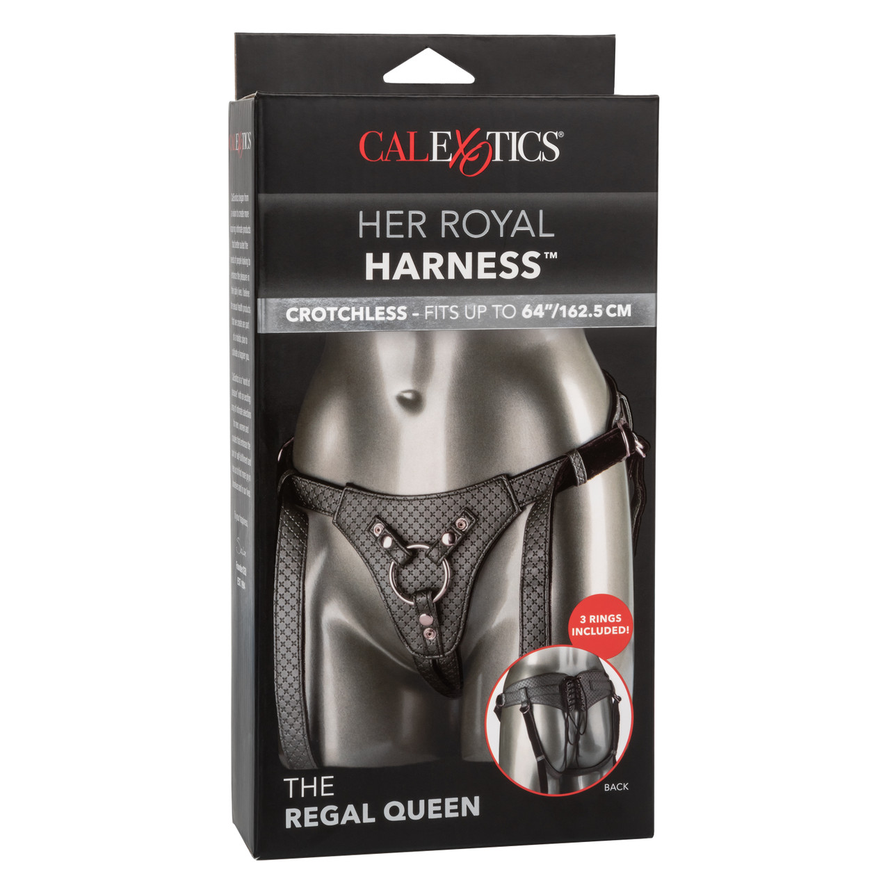 Трусики для страпона California Exotic The Regal Queen зі шнурівкою