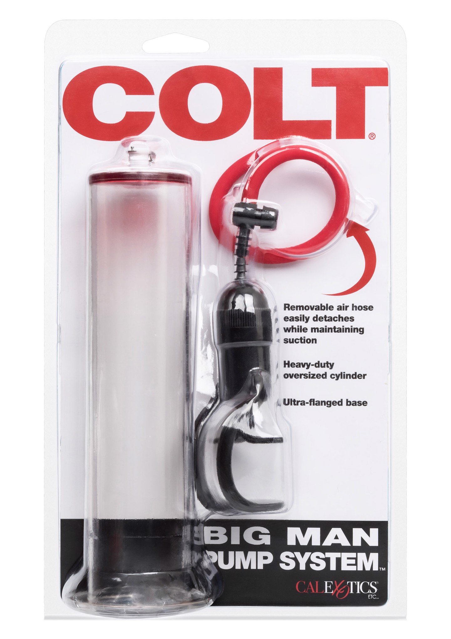 Вакуумний помпа чоловічий механічний California Exotics Colt Big Man прозорий