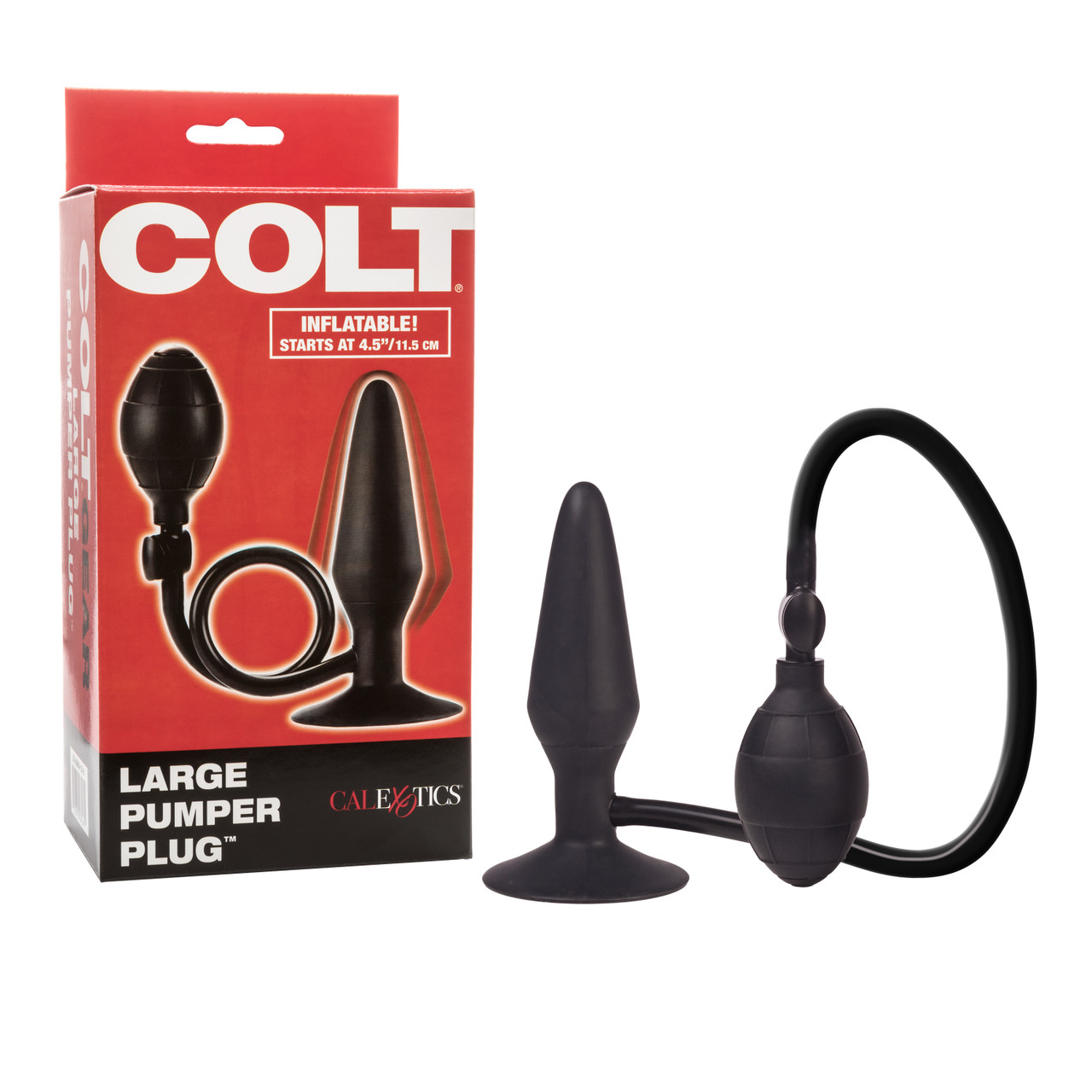 Анальна пробка з накачуванням COLT Large Pumper Plug