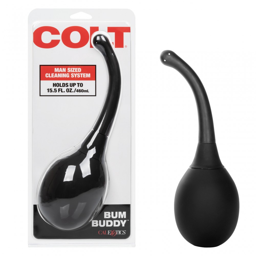 Анальний душ COLT Bum Buddy на 465 мл, чорного кольору