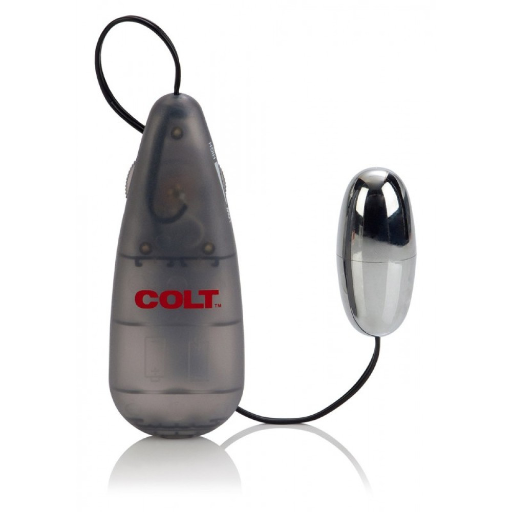 Віброкуля з пультом COLT Multi-Speed Power Bullet, срібляста