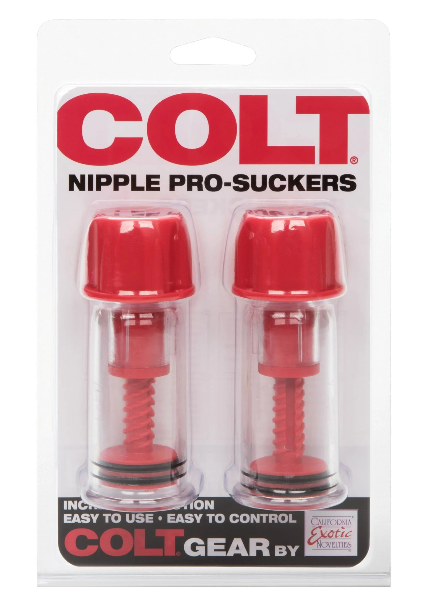 Помпи для сосків COLT Nipple Pro-Suckers червоні