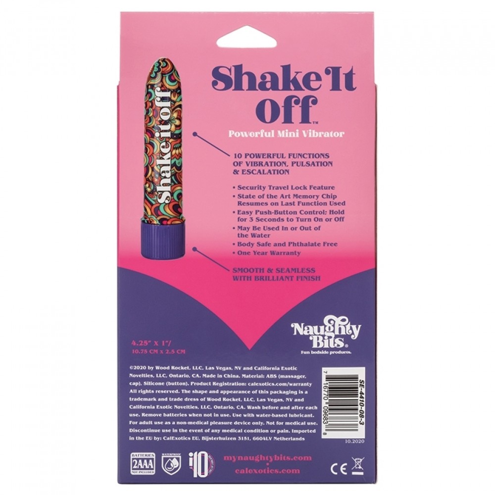 Вібратор Shake It Off Mini Vibrator