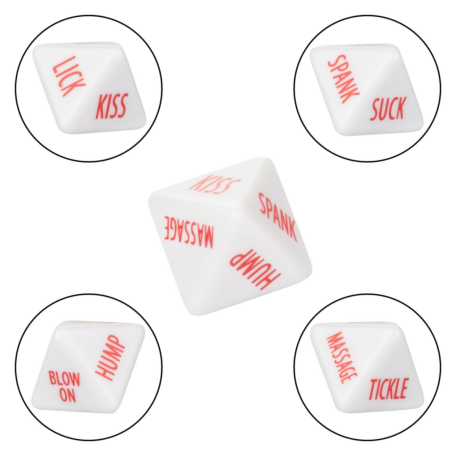 Секс гра кубики Cal Exotics Tempt & Tease Dice Tempt & Tease Dice
