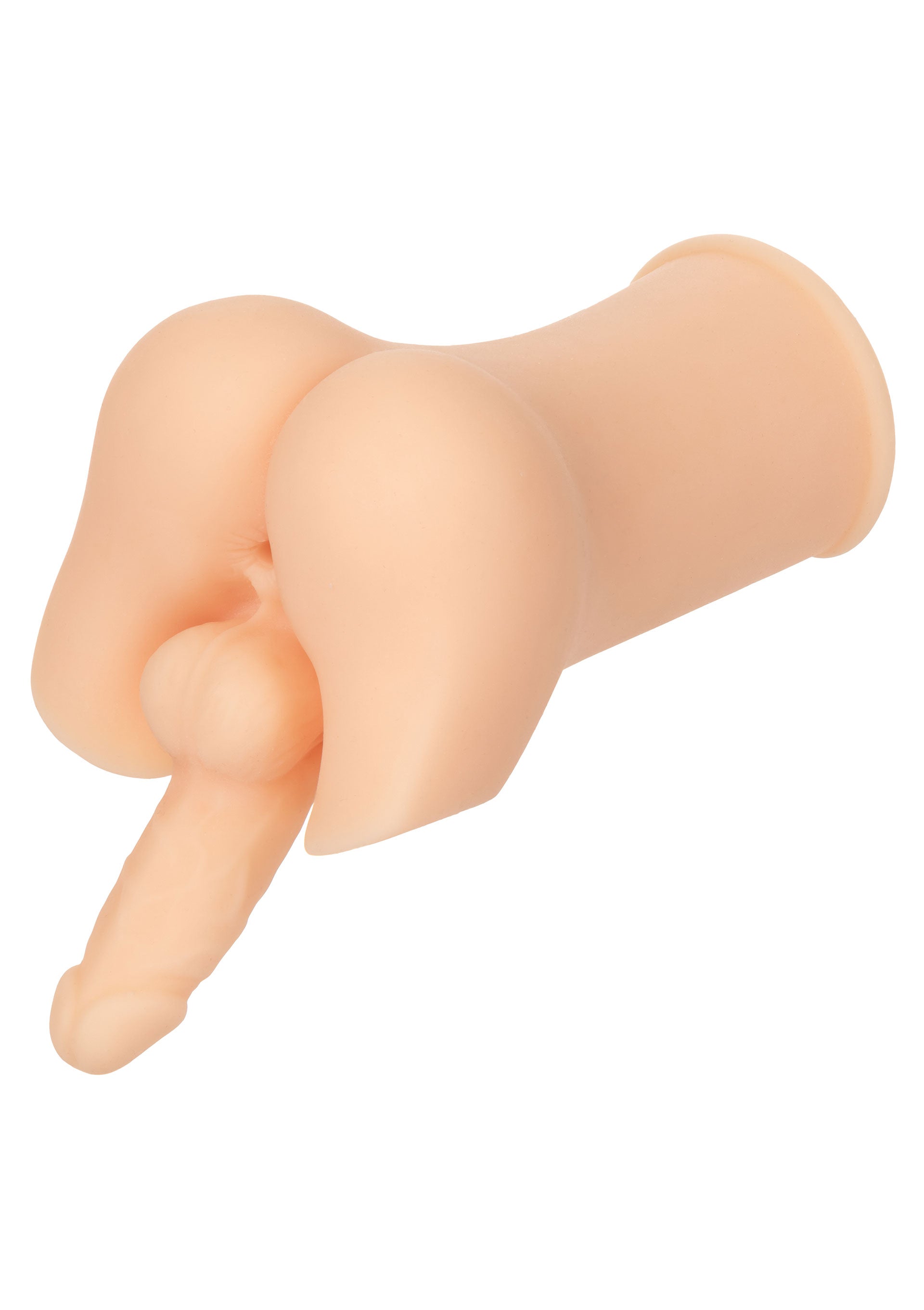 Мастурбатор реалістичний CalExotics The Wrestler Ass Stroker, попка з пенісом, 19,8 x 9 см