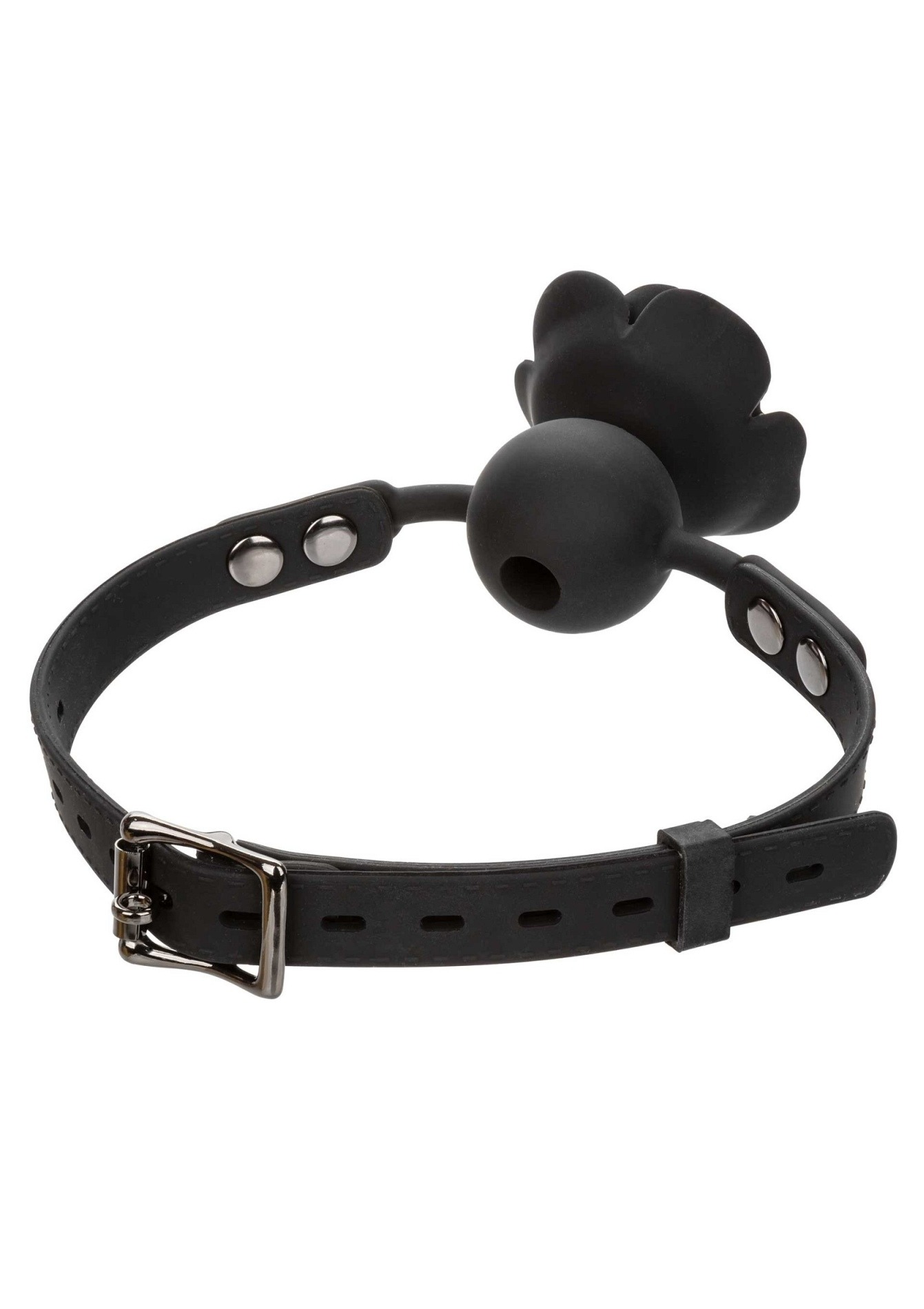 Кляп зі знімною трояндою CalExotiс Removable Rose Gag, чорний