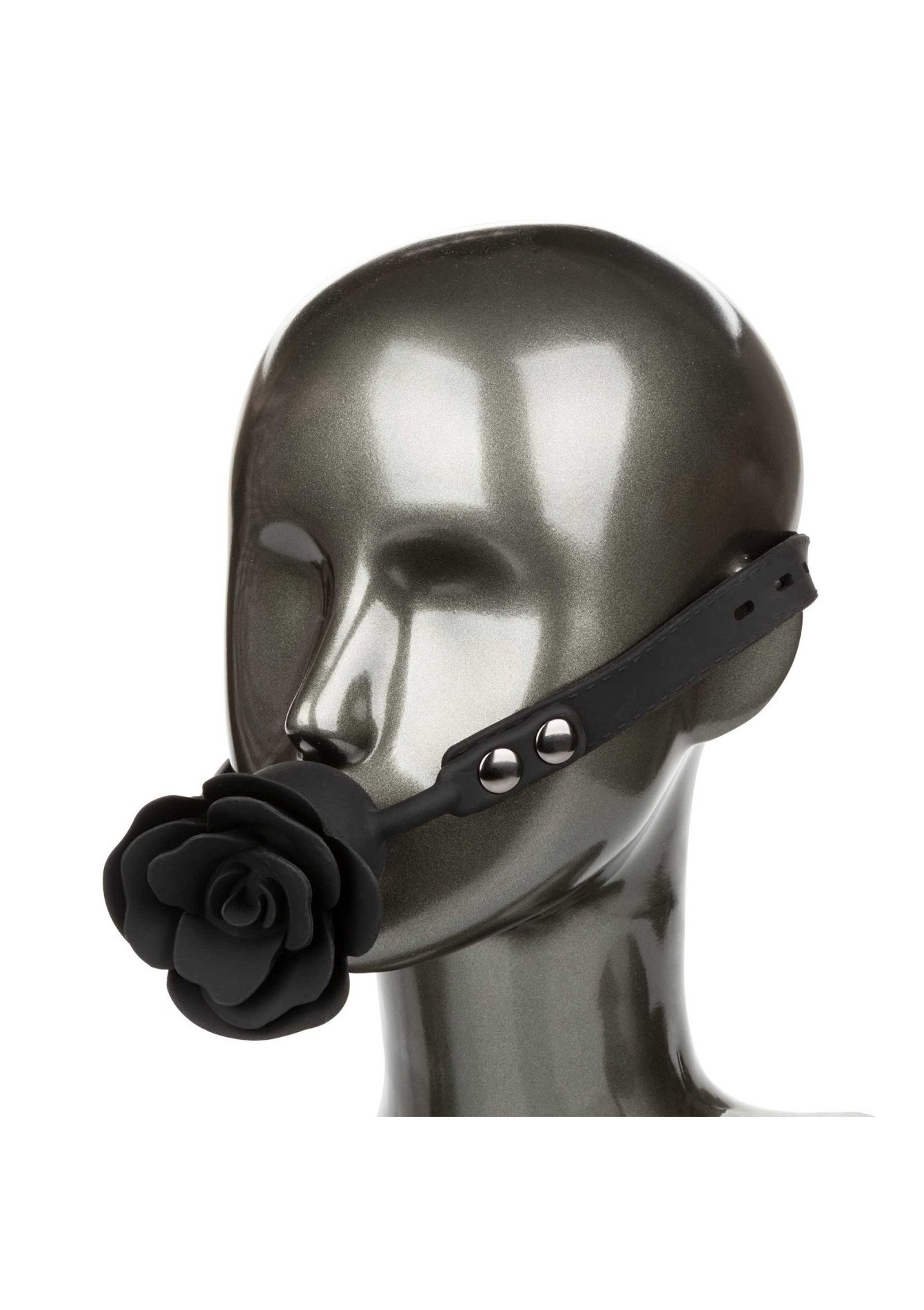 Кляп зі знімною трояндою CalExotiс Removable Rose Gag, чорний