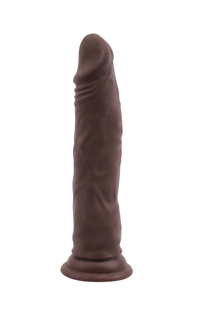 Фалоімітатор реалістичний на присосці Chisa T-skin ReaL Lascivious Dildo, коричневий