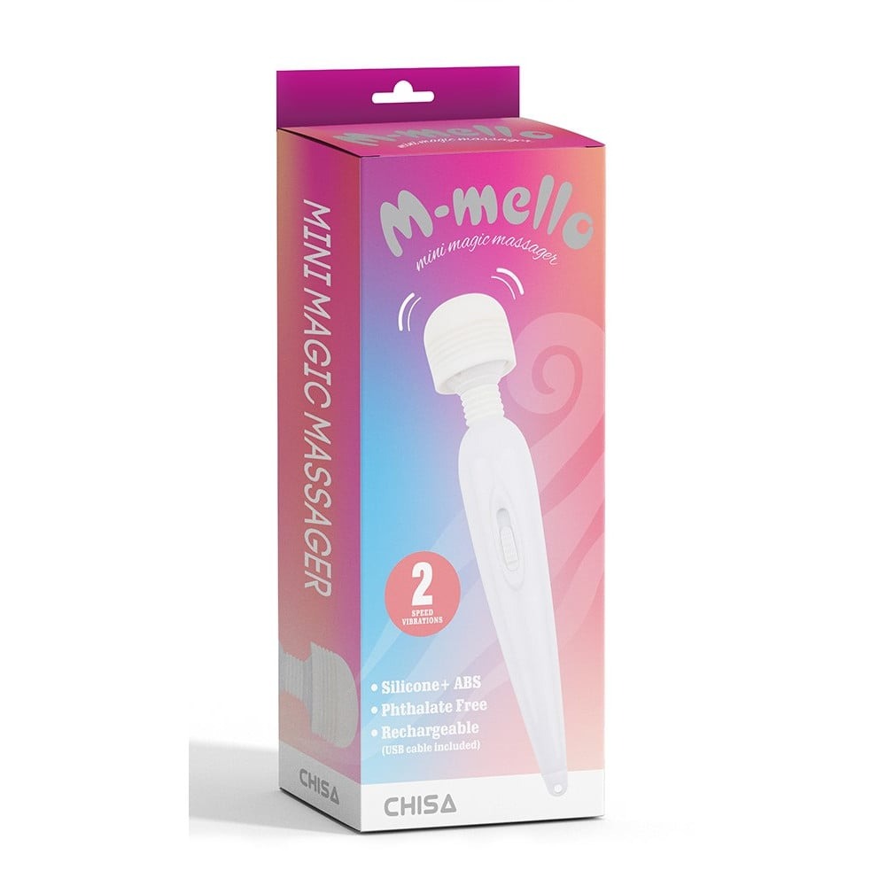 Мини-вибратор микрофон Chisa M-Mello, белый
