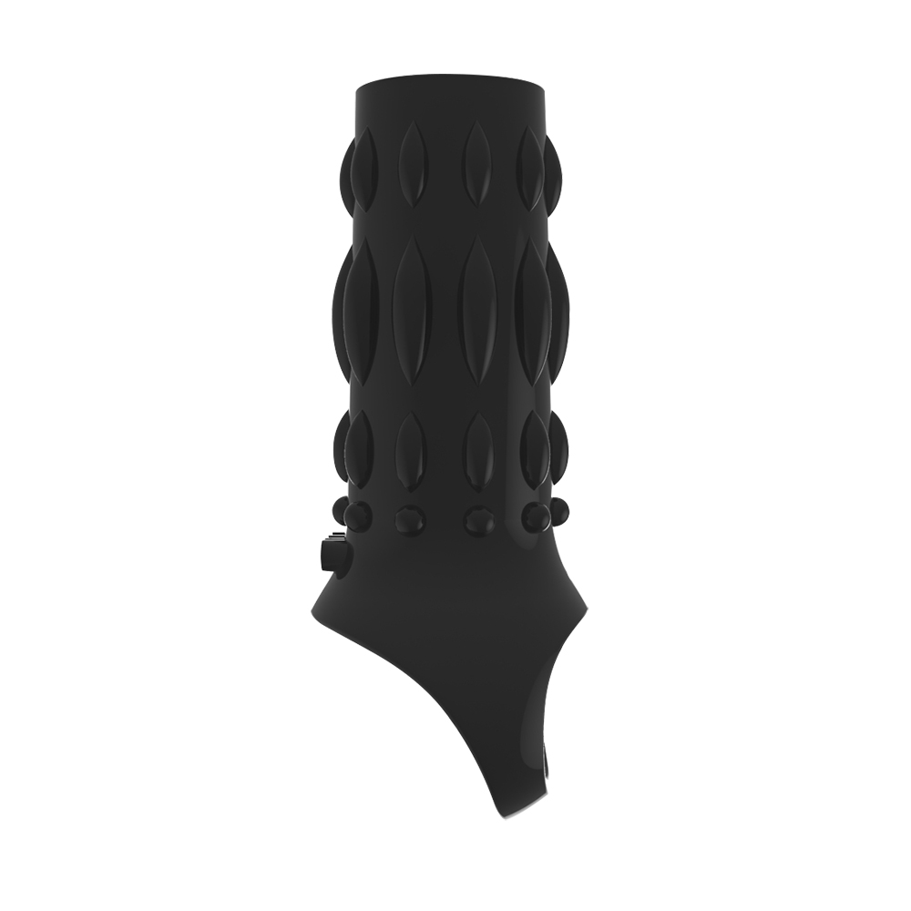 Насадка з кільцем для мошонки Chisa Get Lock Renegade Power Cage, чорна