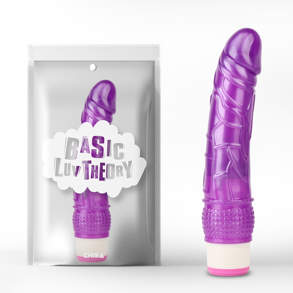 Вібратор фіолетовий Chisa Basic Luv Theory Wild Penetrator реалістичний на батарейках