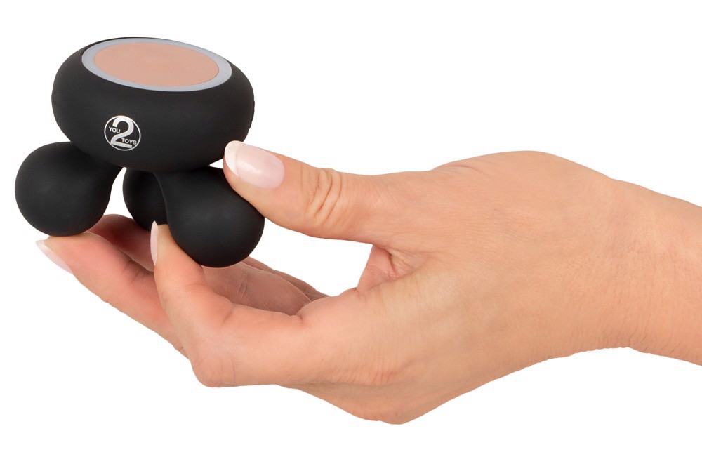 Міні-масажер з функцією підігріву, універсальний CUPA Warming Mini Massager чорний