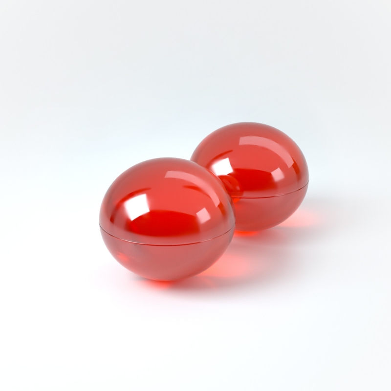 Бразильські вибухові кульки для масажу Crushious Lub Balls Hot&Сold з ефектом холоду та тепла