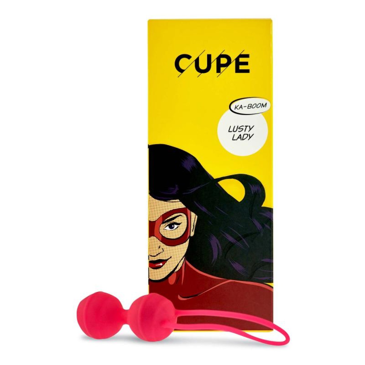 Вагінальні кульки Lusty Lady CUPE, рожеві