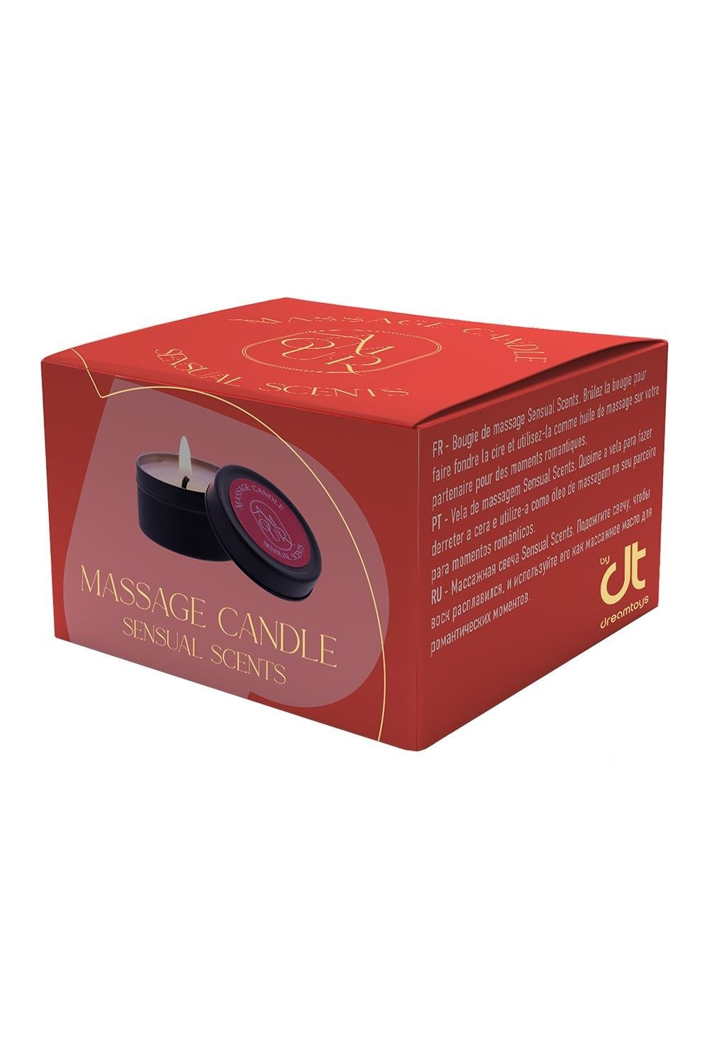 Масажна свічка DreamToys Amour з чуттєвим ароматом, 30 г