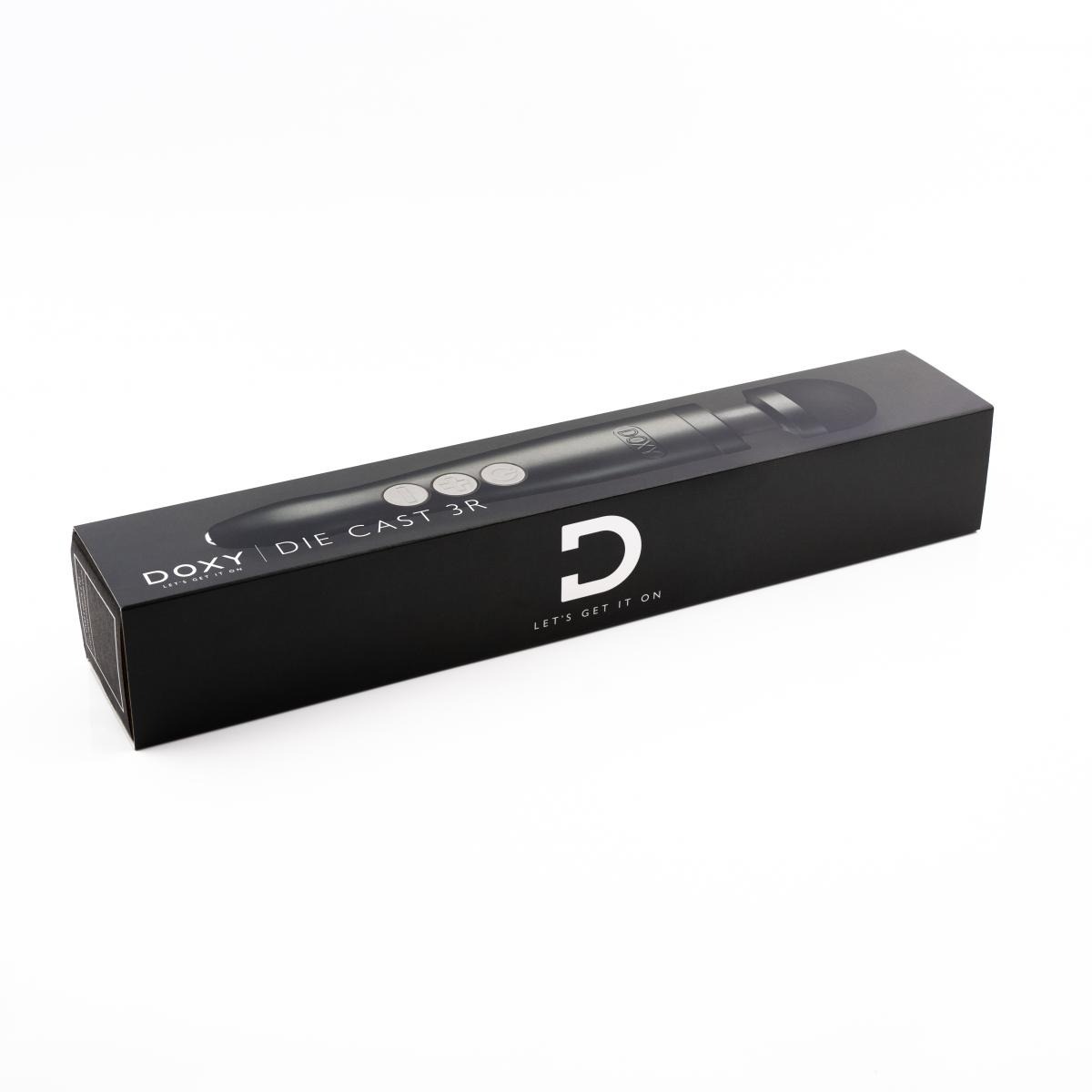 Масажер-мікрофон універсальний Doxy Die Cast 3R, чорний