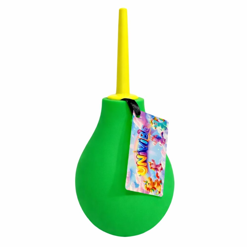 Анальний душ UNIVIBE Green and Yellow зелено-жовтий