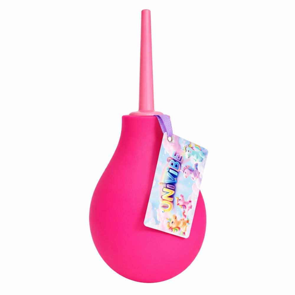 Анальный душ UNIVIBE Pink and Pink рожевий