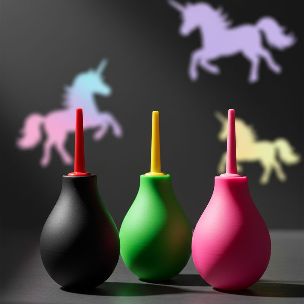 Анальный душ UNIVIBE Pink and Pink рожевий