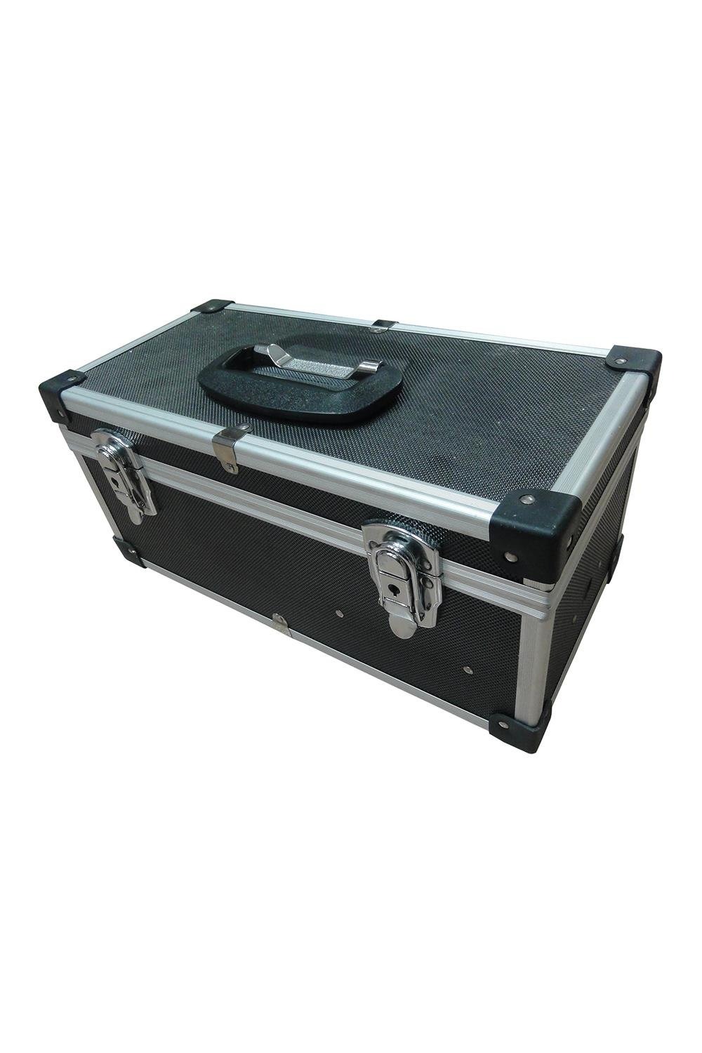 Портативна секс-машина Diva Tool Box у валізі, з пультом та трьома насадками Vac-U-Lock, чорна