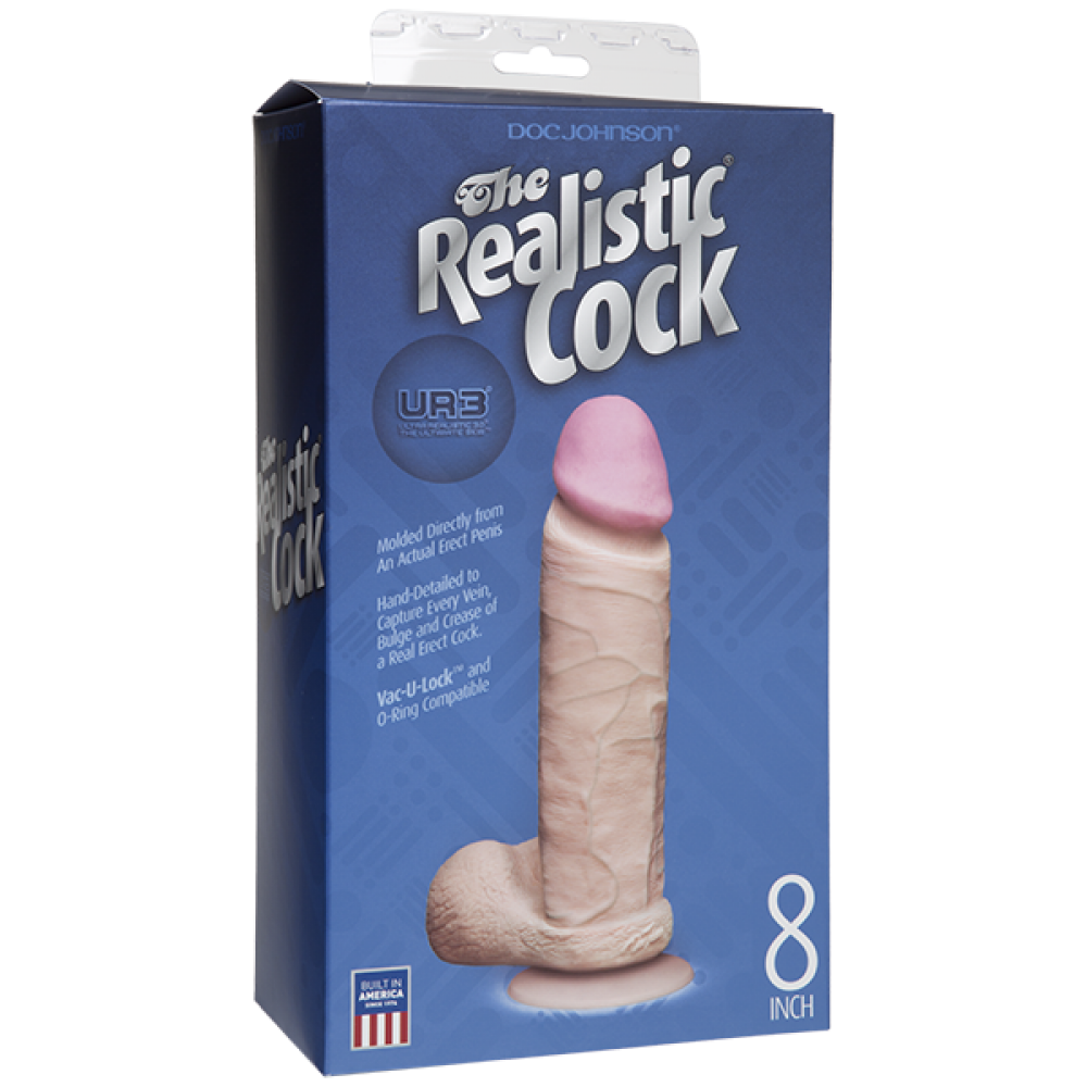 Фалоімітатор Doc Johnson the Realistic Cock, 23 х 5 см