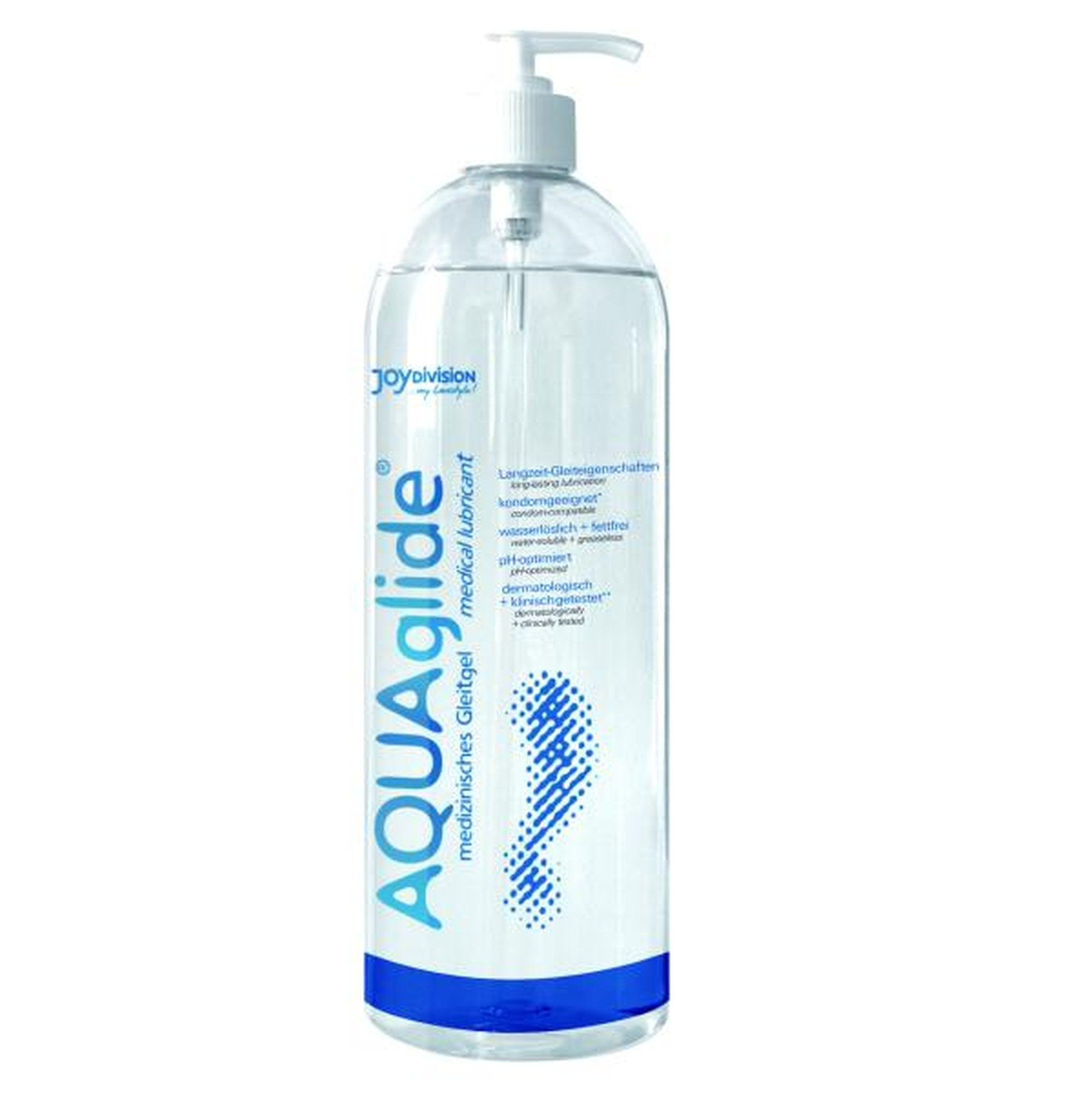 Лубрикант на водній основі Joy Division Original AQUA Glide, нейтральний, 1000 мл