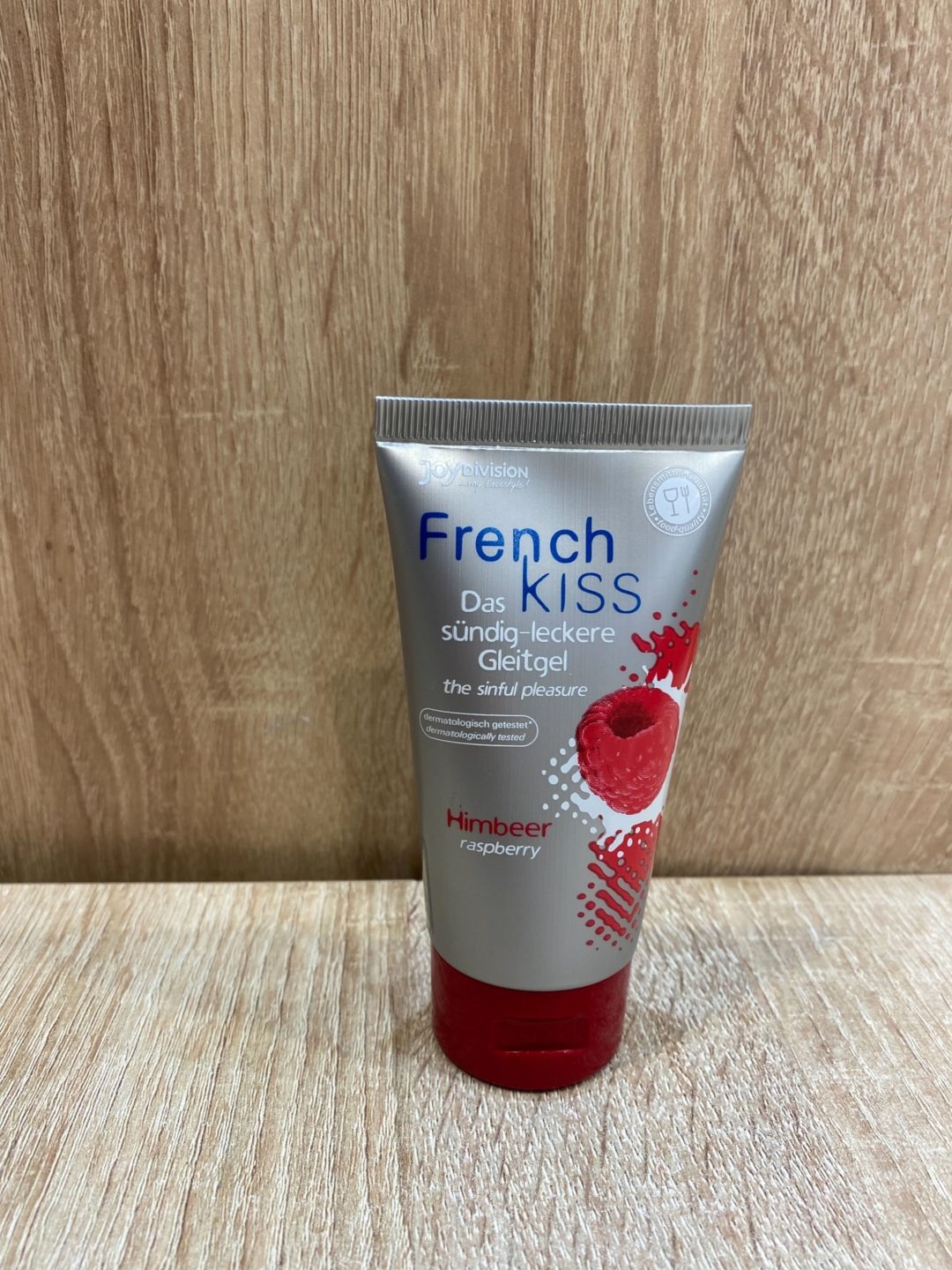 Лубрикант Французский поцелуй со вкусом малины FrenchKiss Raspberry 75 ml