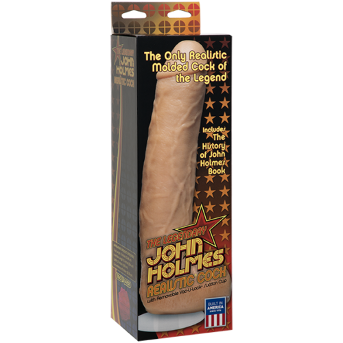 Фаллоимитатор гигант (вторая кожа) Doc Johnson John Holmes Realistic Cock