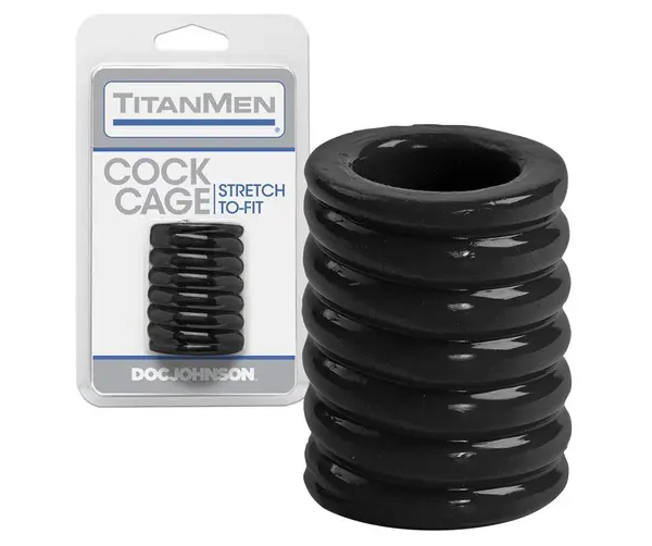 Насадка щільна Doc Johnson TitanMen Cock Cage