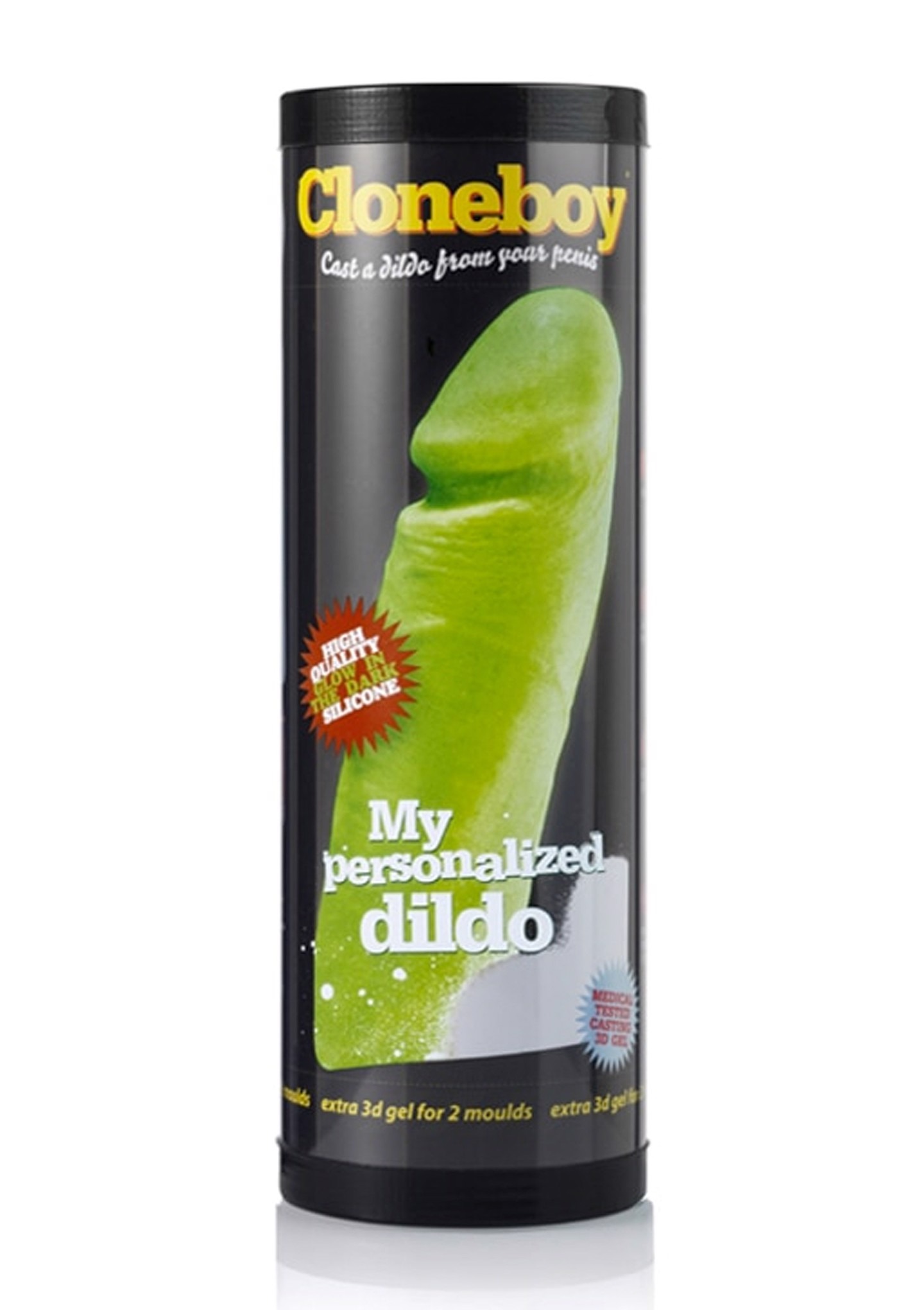 Набір для створення фалоімітатора копії члена Cloneboy Personal Dildo Glow, світиться у темряві