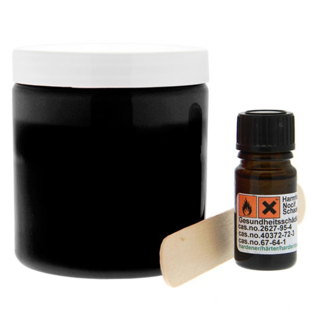 Силіконова заливка для копії пеніса Cloneboy Refill Silicone Rubber, чорна, 250 г